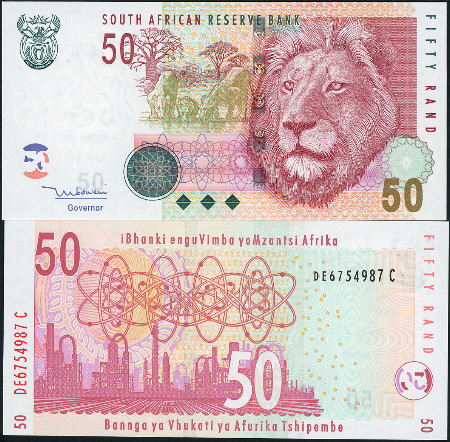 50 rand (90) UNC Banknote