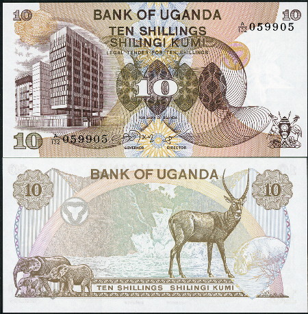 10 shillings  (80) AU Banknote