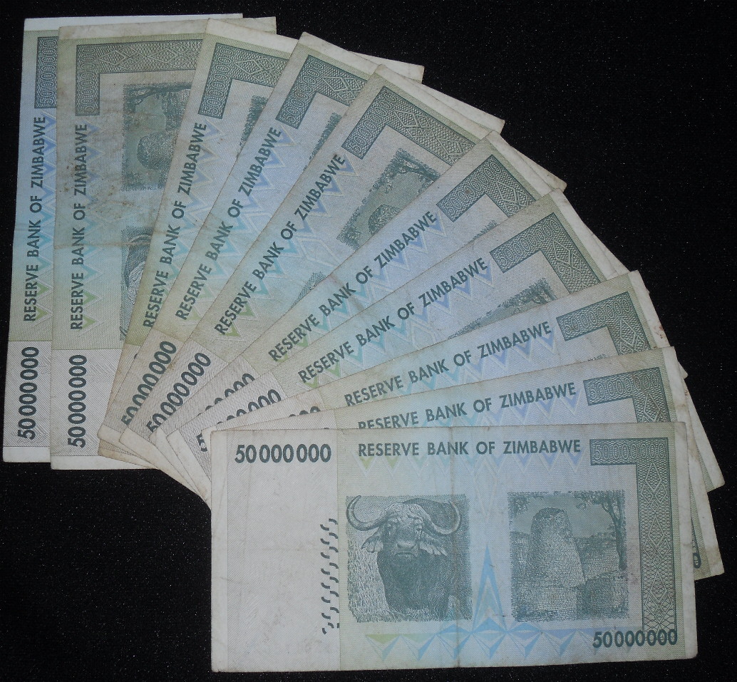50,000,000 dollars  (50) F Banknote