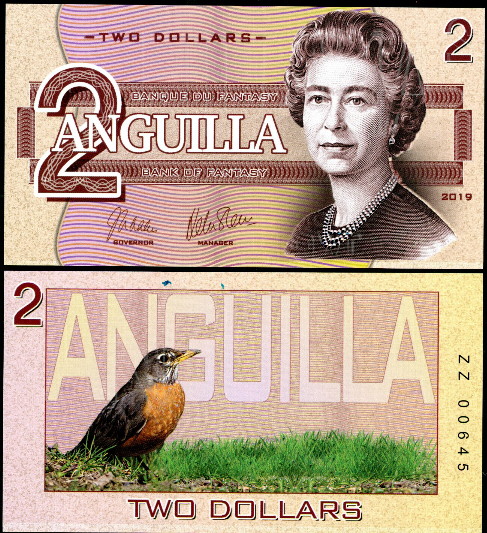 2 dollars  (90) UNC Banknote