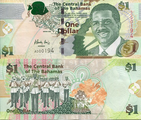 1 Dollar  (90) UNC Banknote