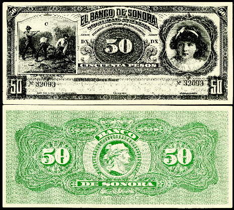 50 Pesos  (80) AU Banknote