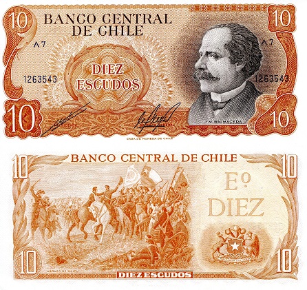 10 escudos  (90) UNC Banknote