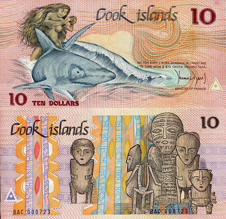 10 dollars  (90) UNC Banknote