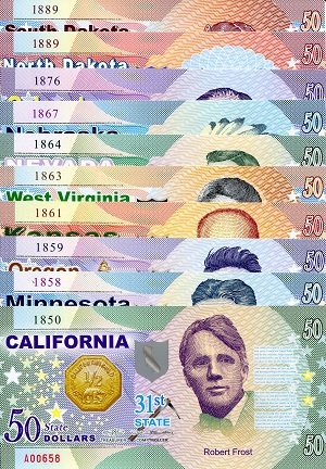 50 Dollars  (90) UNC Banknote