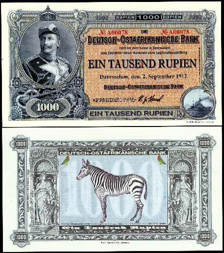1000 Rupien  (90) UNC Banknote