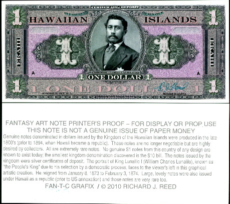 1 Dollar  (90) UNC Banknote