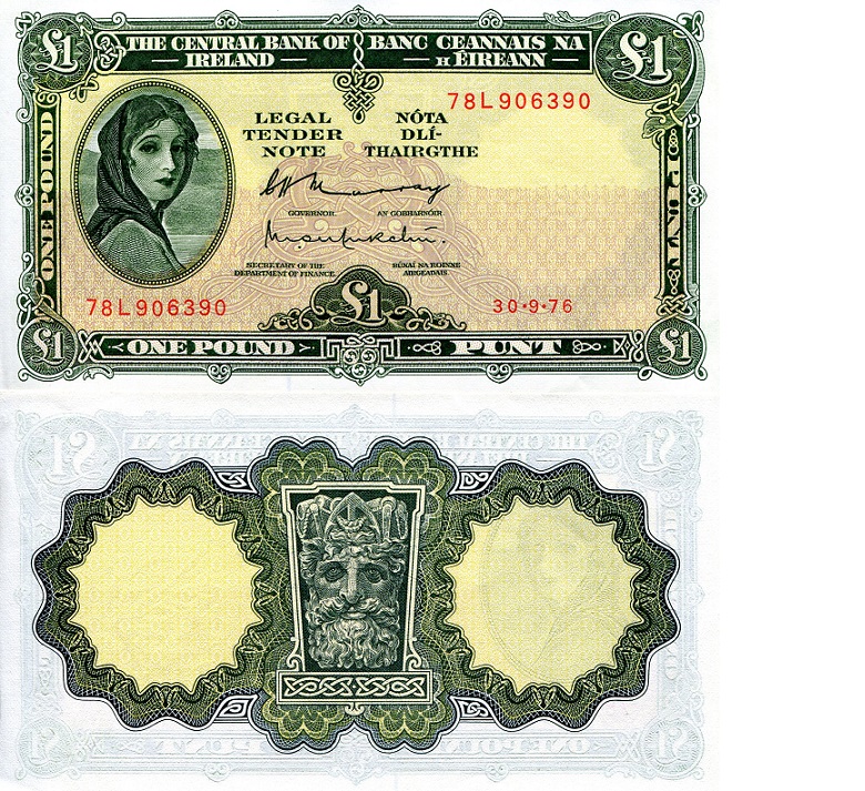 1 pound  (85) AU-UNC Banknote
