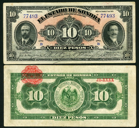 10 pesos  (50) F Banknote