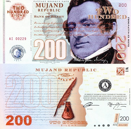 200 zilchy  (90) UNC Banknote