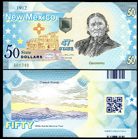50 Dollars  (90) UNC Banknote