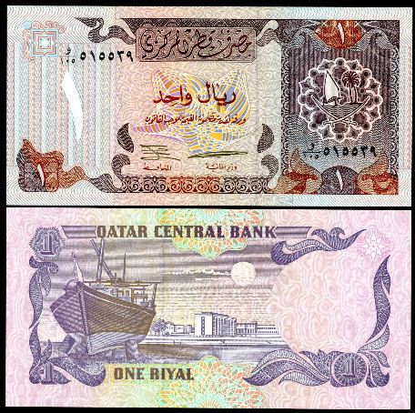 1 riyal  (90) UNC Banknote