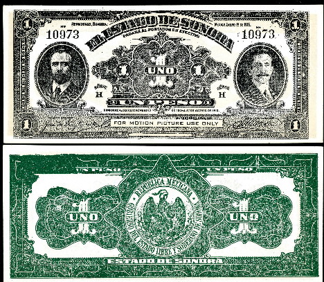 1 peso  (80) AU Banknote