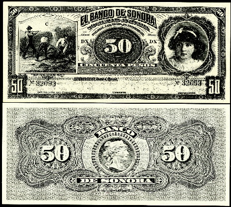 50 Pesos  (80) AU Banknote