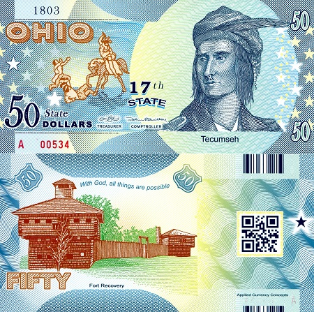 50 Dollars  (90) UNC Banknote