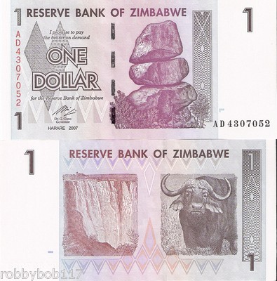 1 dollar  (90) UNC Banknote
